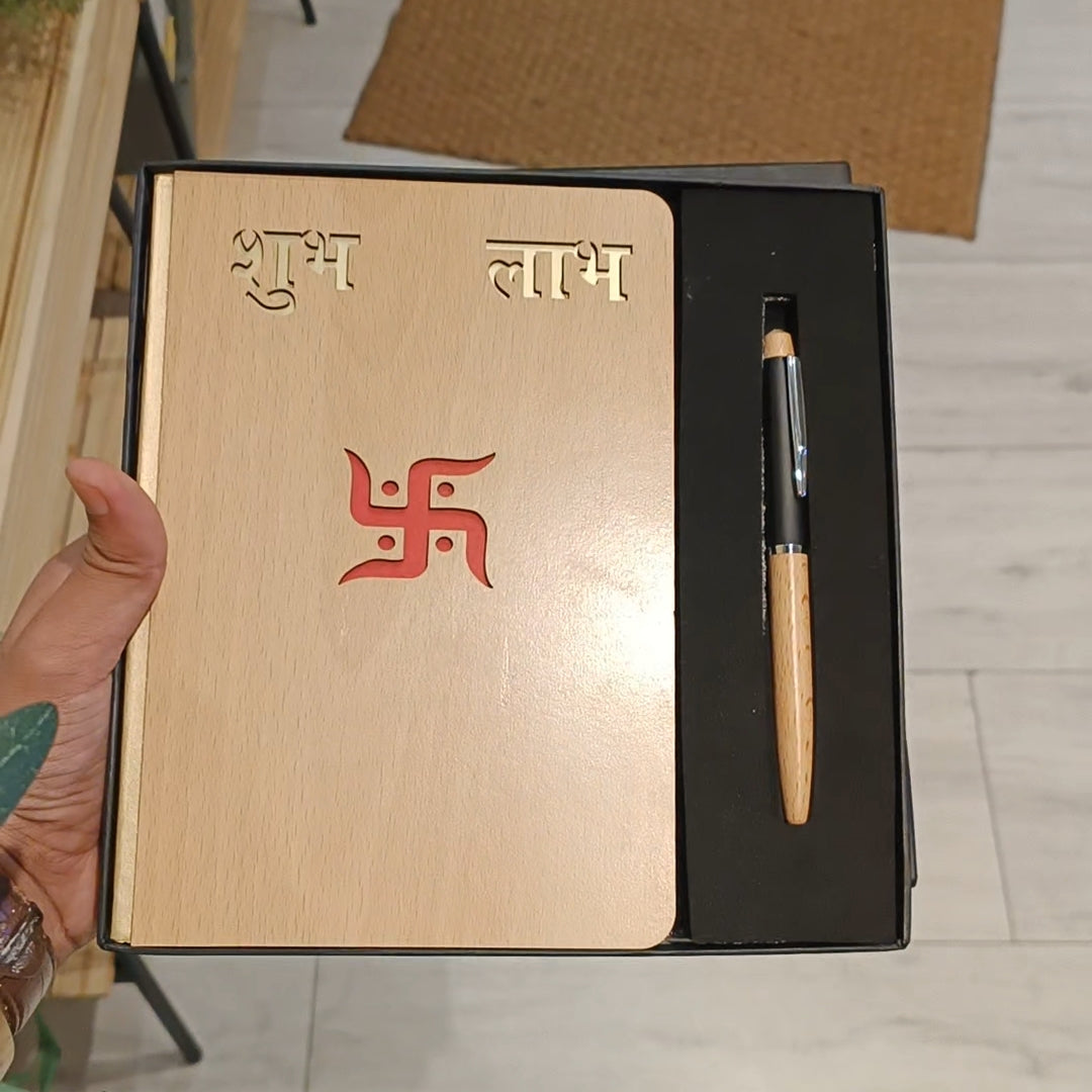 Shubh Labh Diary With Pen