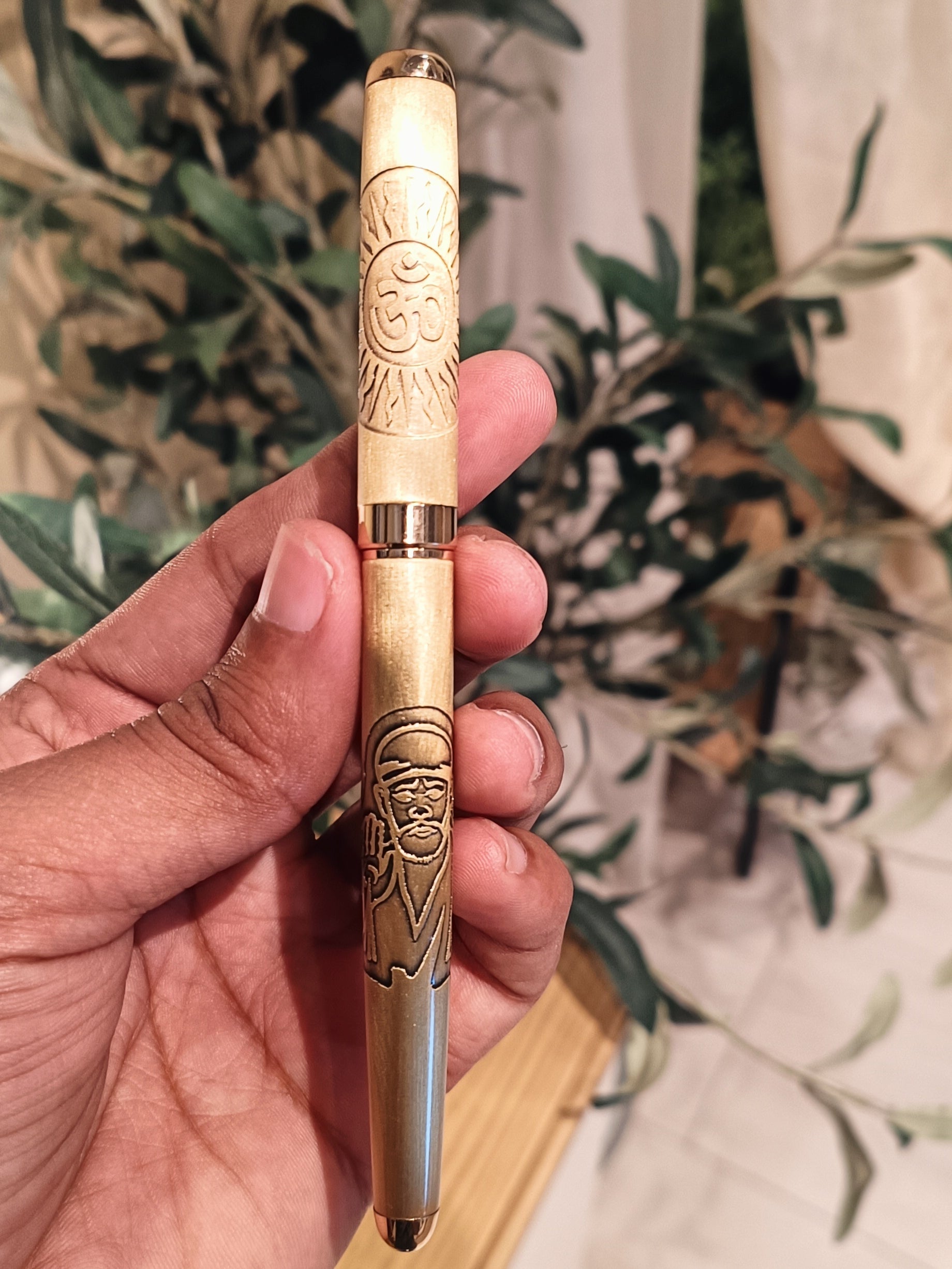 Sai Baba Golden Pen