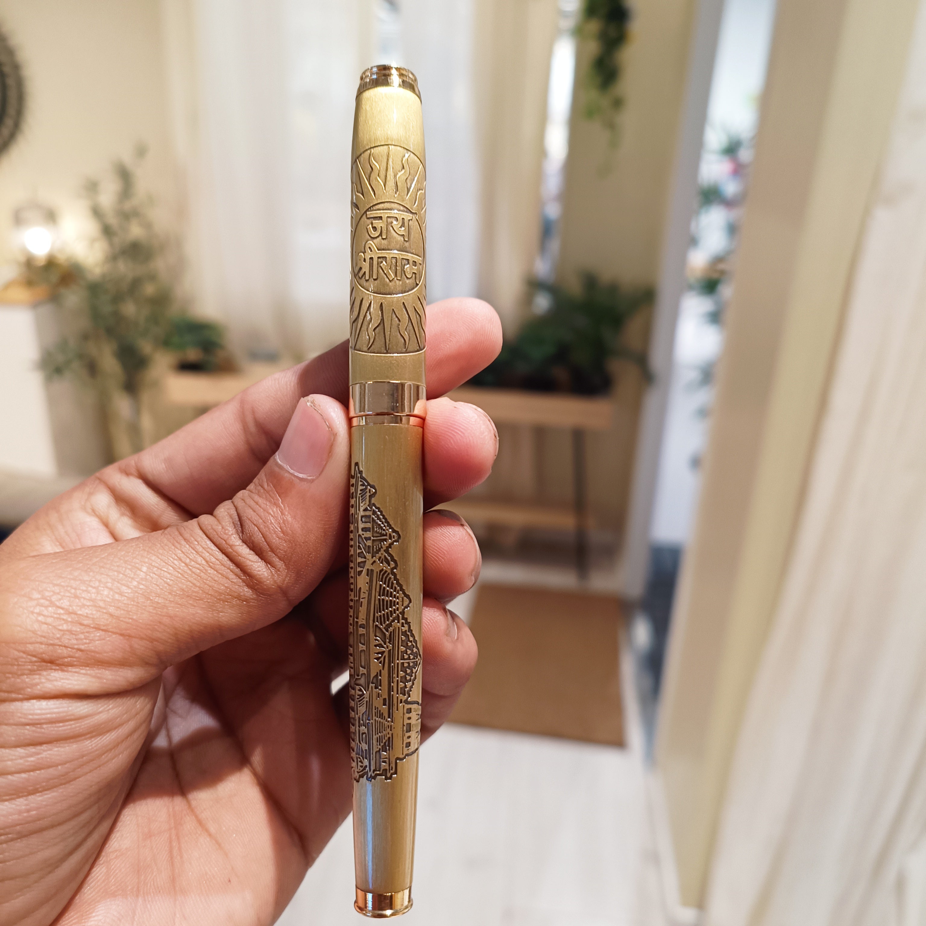 Golden Ram Mandir Pen