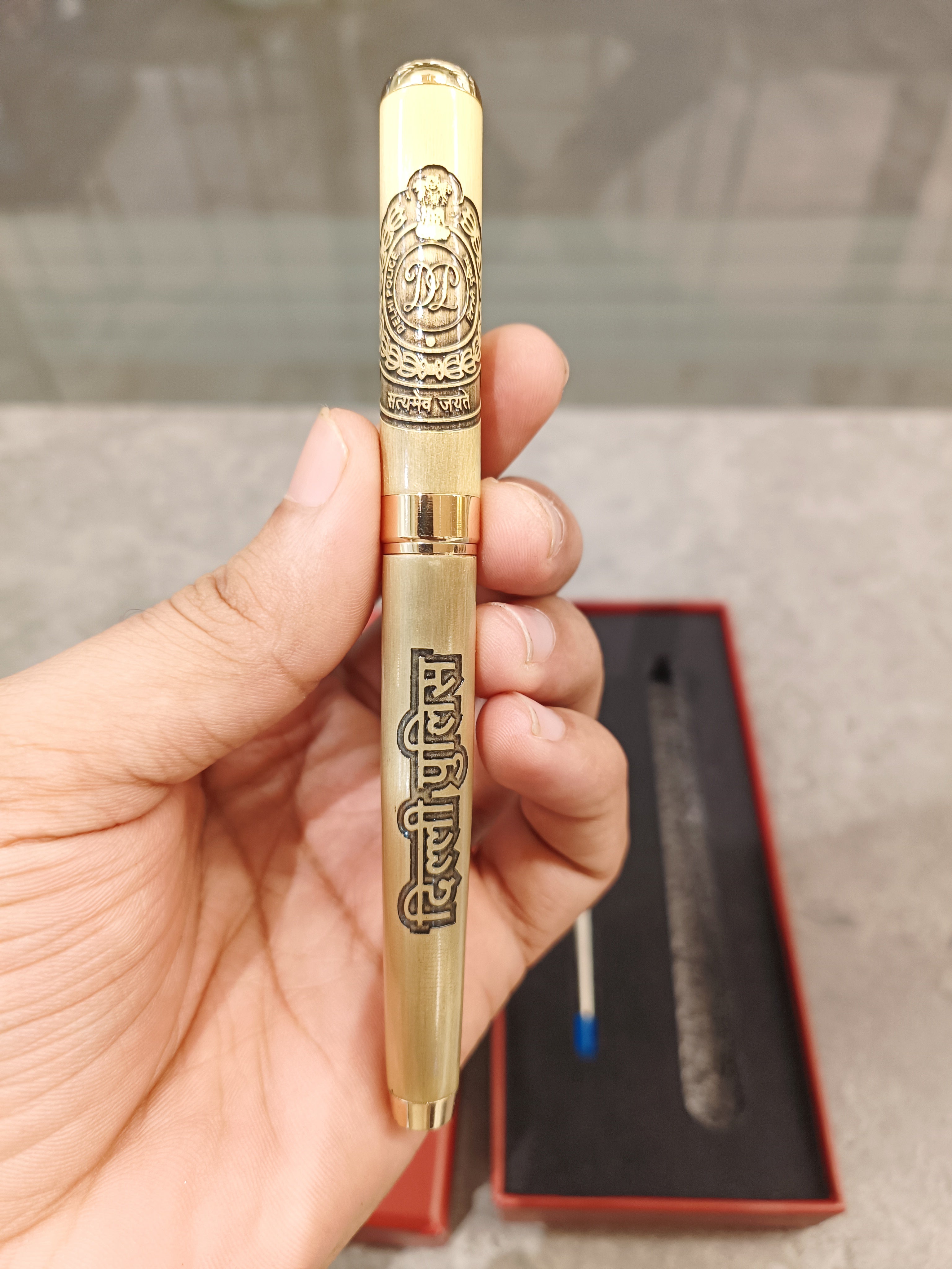 Delhi Police Golden Pen