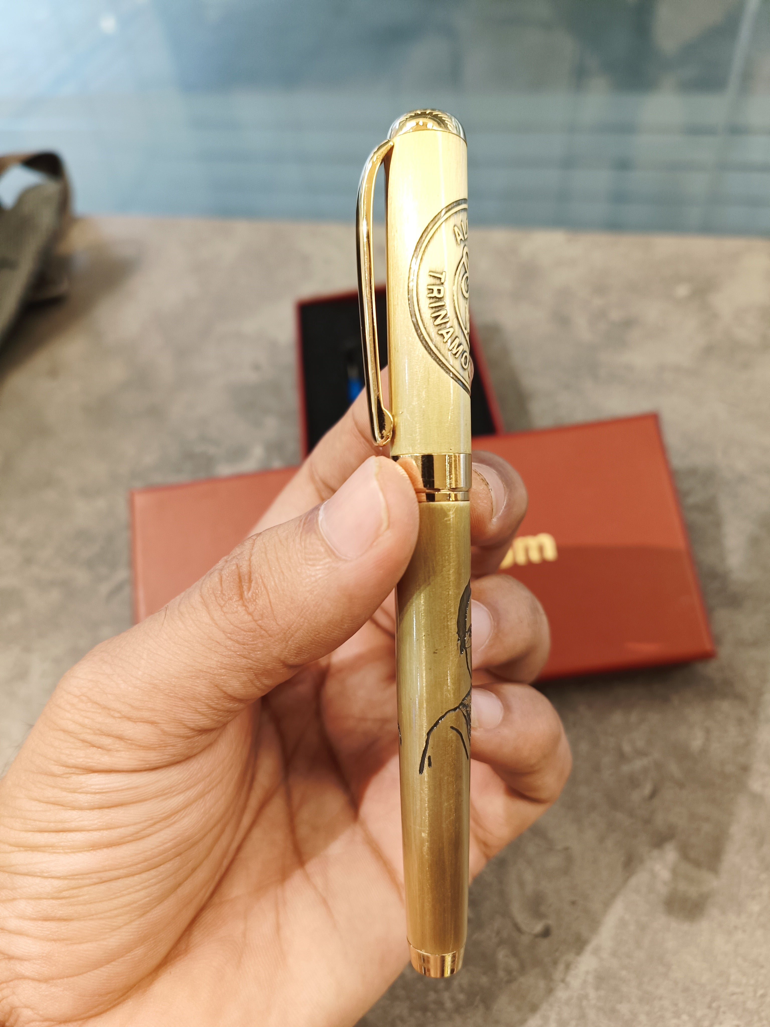 Mamata Banerjee Golden pen