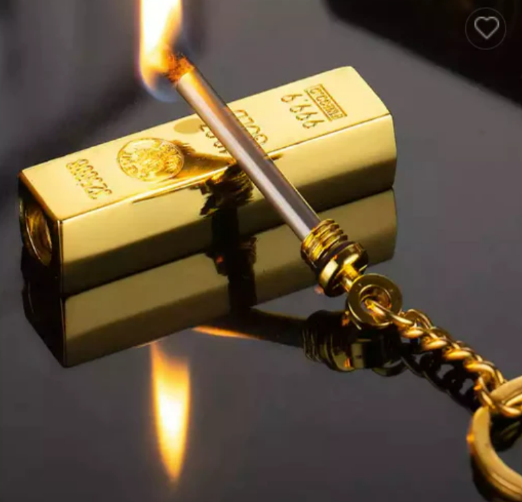 Golden Match Lighter